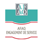 La marque AFAQ Engagement de service